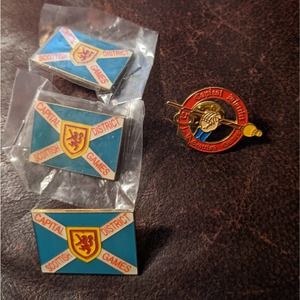 #37 4 pushback pins - Capital District Scottish Games